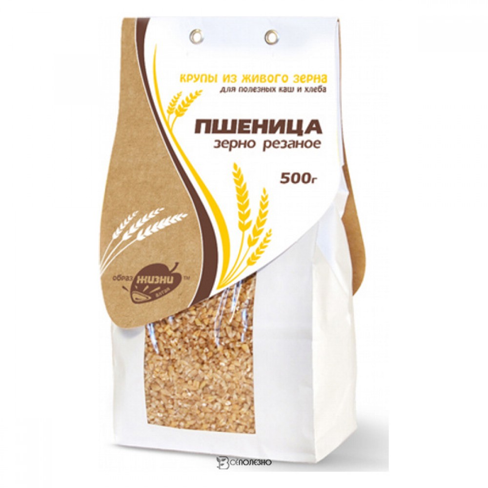 Пшеница цельнорезаная для каш 500 г Образ жизни Алтая 140107