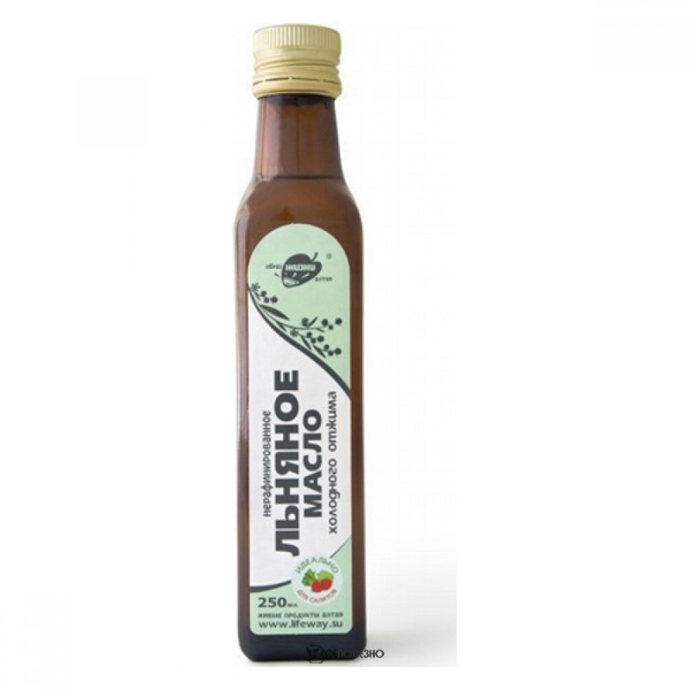 Масло льняное 250 мл Образ жизни Алтая 140120