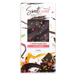 Шоколад темный на меду SweetSeed на основе кэроба с клубникой и проростками белого льна 85 г Образ жизни Алтая 140129