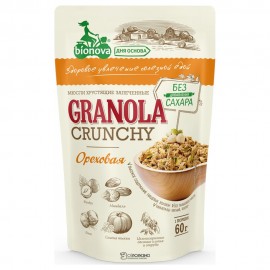Гранола Ореховая 60 г Bionova 140134