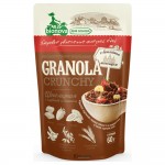 Гранола Шоколадная с клубникой и бананом 60 г Bionova 140138