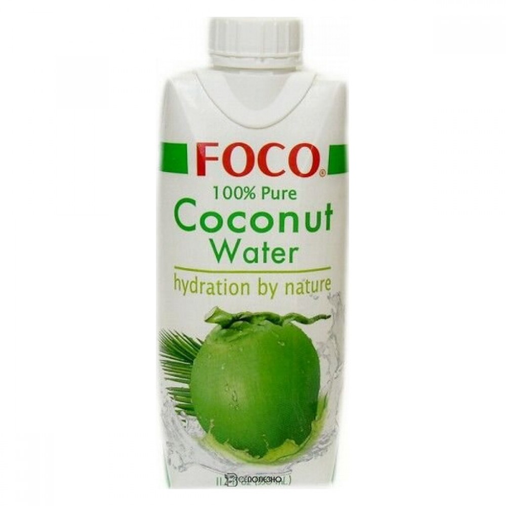 Кокосовая вода Tetra Pak 330 мл FOCO 140144
