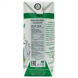 Кокосовая вода Tetra Pak 330 мл FOCO 140144