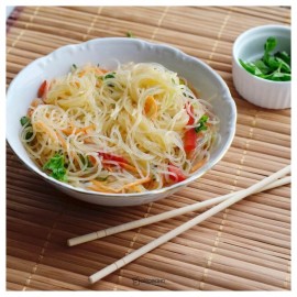 Вермишель бобовая Фунчоза короткая SanBonsai 200 г 140146