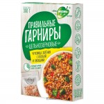 Чечевица зеленая с полбой и овощами 300 г ПРАВИЛЬНЫЕ ГАРНИРЫ 146714