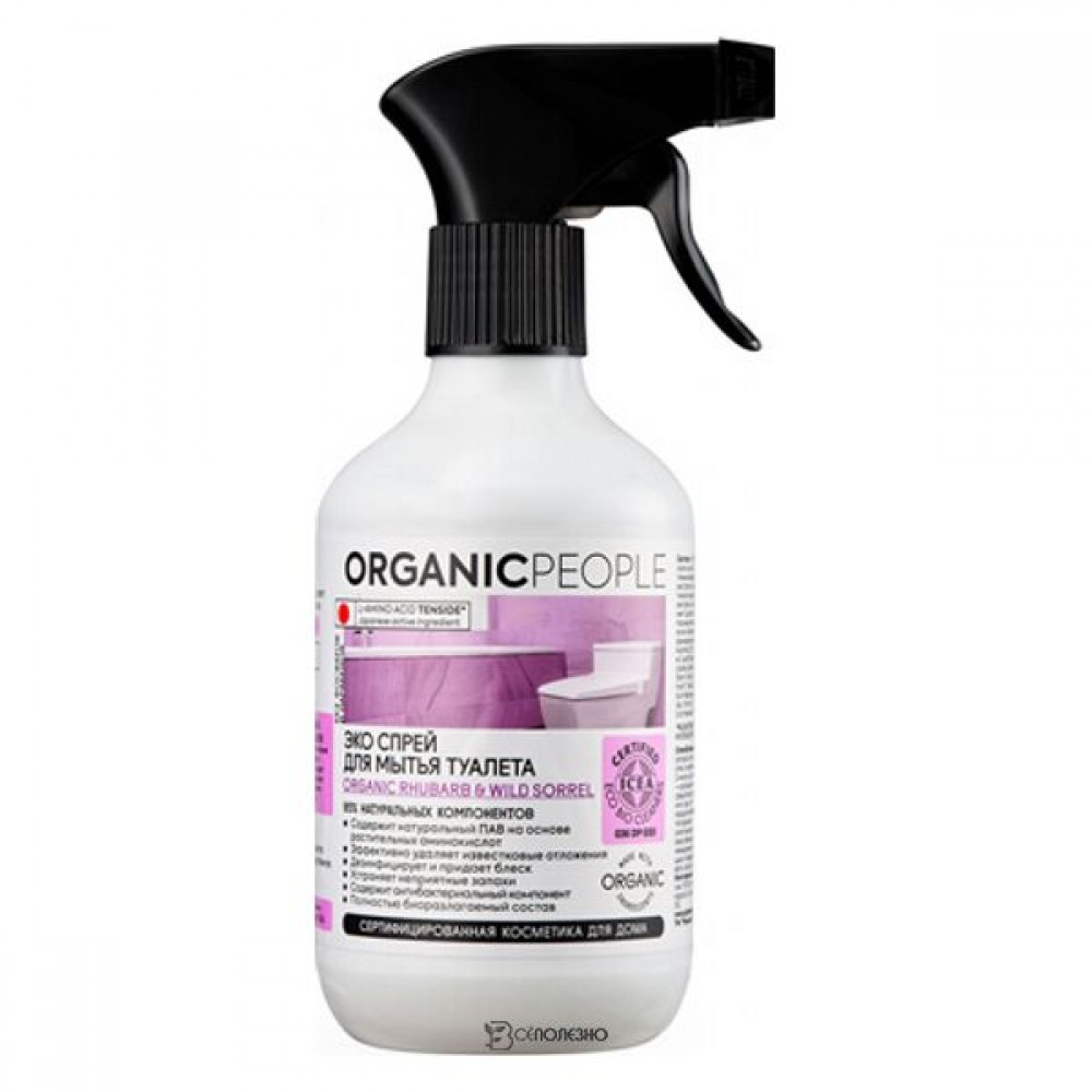 Эко гель для мытья туалета 500 мл Organic People 153910
