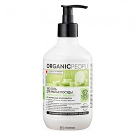 Эко гель для мытья посуды Lime & Mint 500 мл Organic People 153919