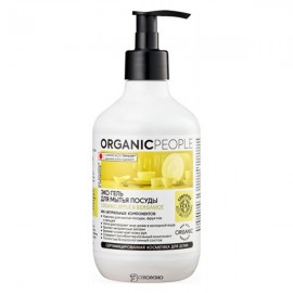 Эко гель для мытья посуды Apple & Bergamot 500 мл Organic People 153921
