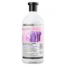 Эко гель для стирки цветного белья 1000 мл Organic People 153925