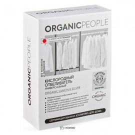 Отбеливатель кислородный универсальный 300 г Organic People 153926