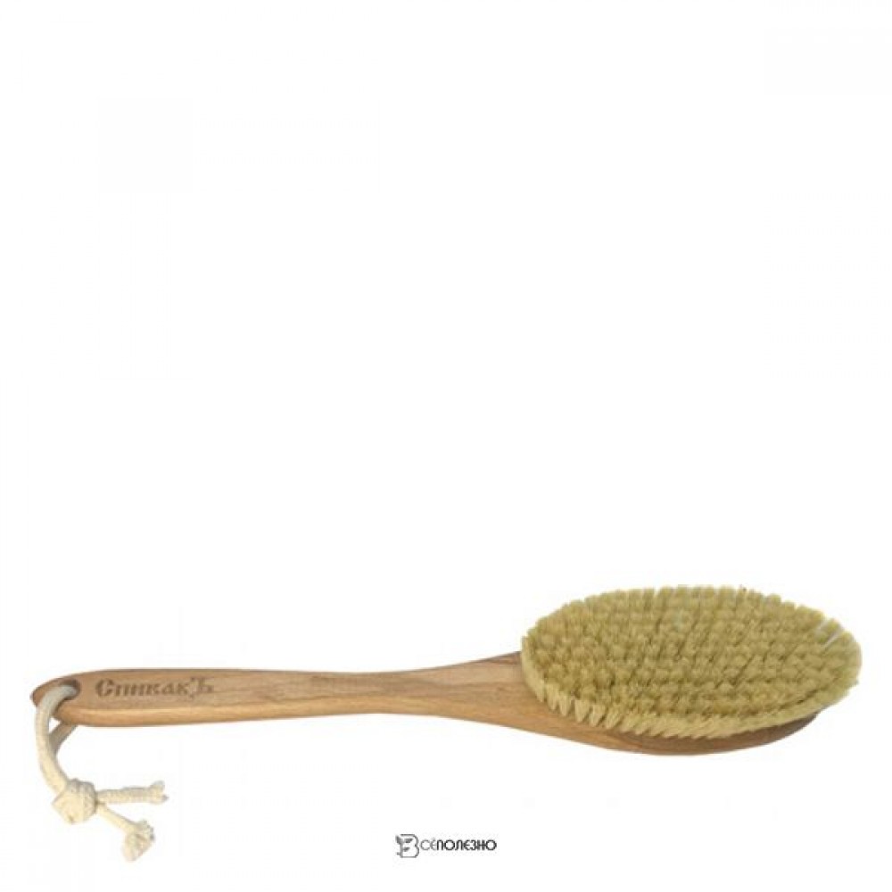 Массажная щётка натуральная Кактус 1 шт. СпивакЪ 153945