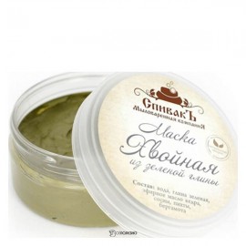 Маска Хвойная из зеленой глины 180 г СпивакЪ 153980