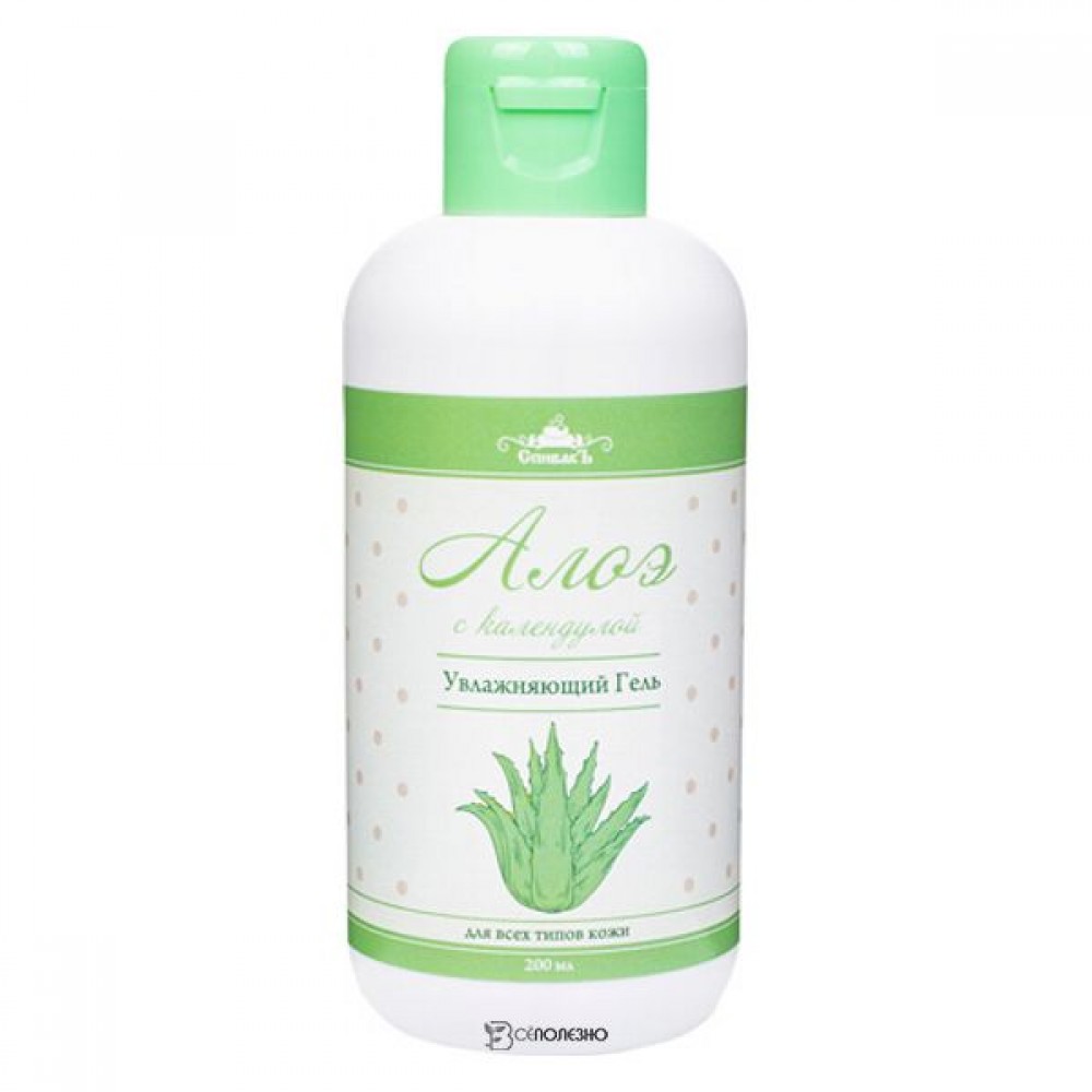 Гель Алоэ с календулой 200 мл СпивакЪ 154129