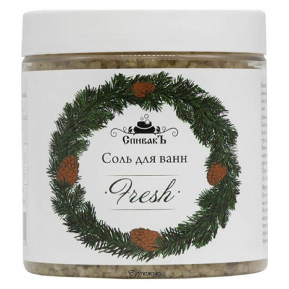 Соль для ванн Fresh 600 г СпивакЪ 154140