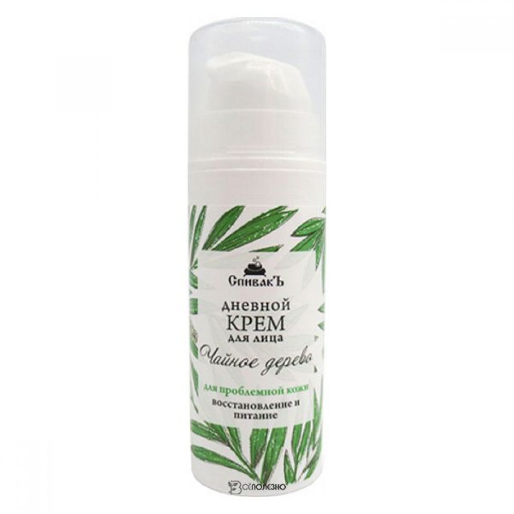 Крем для лица Чайное дерево дневной 30 мл СпивакЪ 154160