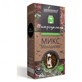 Семена для проращивания микрозелени микс Молодость 100 г POLEZZNO 160028