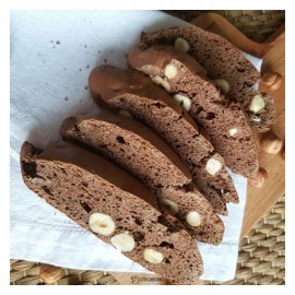 Бискотти шоколадные с фундуком смесь для выпечки БГ 260 г POLEZZNO 160081