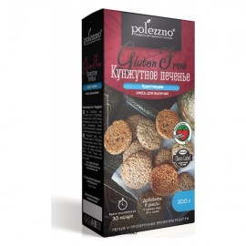 Кунжутное печенье смесь для выпечки 200 г POLEZZNO 160085