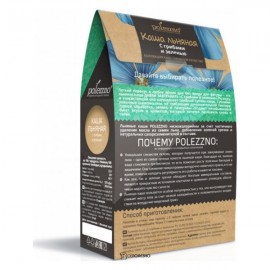 Каша льняная С гибами и зеленью 300 г POLEZZNO 160100