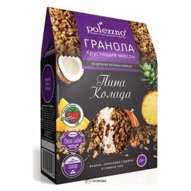 Гранола без сахара с ананасом Пина Колада 250 г POLEZZNO 160108