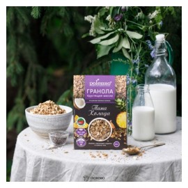 Гранола без сахара с ананасом Пина Колада 250 г POLEZZNO 160108