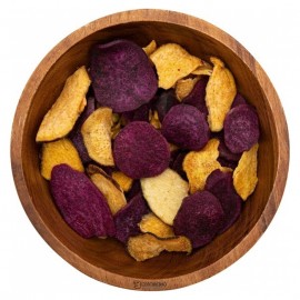 Ломтики овощные хрустящие из батата с морской солью 20 г Зеленика 160188