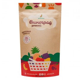 Ягодный здоровый перекус из винограда зеленого 20 г Зеленика 160190
