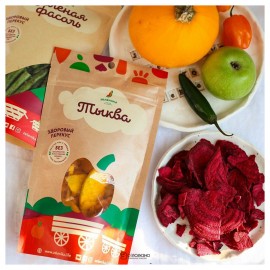 Овощной здоровый перекус из тыквы 50 г Зеленика 160193