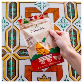 Овощной здоровый перекус из тыквы 50 г Зеленика 160193