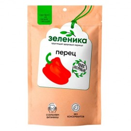 Овощной здоровый перекус из сладкого перца 30 г Зеленика 160194