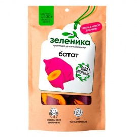 Овощной здоровый перекус из батата 50 г Зеленика 160197