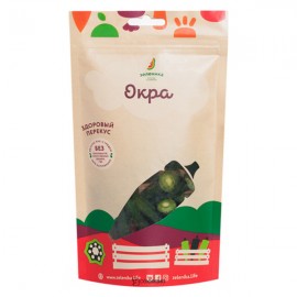 Овощной здоровый перекус из окры 30 г Зеленика 160200