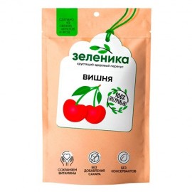Ягодный здоровый перекус из вишни 25 г Зеленика 160205