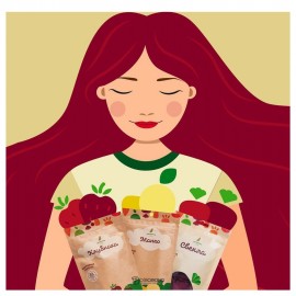 Ягодный здоровый перекус из клубники 20 г Зеленика 160206