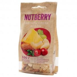 Смесь Орехи фрукты ягоды 100 г Nutberry 160225