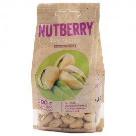 Фисташка жареная солёная 100 г Nutberry 160226