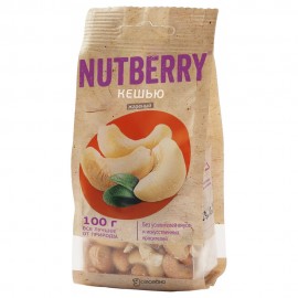 Кешью жареный 100 г Nutberry 160231
