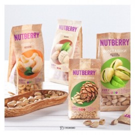 Кешью жареный 100 г Nutberry 160231