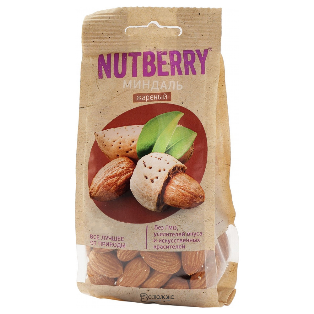 Миндаль жареный 150 г Nutberry 160232