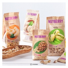 Кешью жареный 220 г Nutberry 160236
