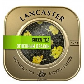 Чай зелёный Китайский крупнолистовой в жестяной банке 75 гр Lancaster 160310