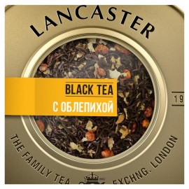 Чай черный с облепихой в жестяной банке 75г Lancaster 160314