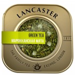 Чай зеленый крупнолистовой с мятой в жестяной банке 75г/8шт Lancaster 160316