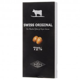 Шоколад горький с дробленым фундуком 72% SWISS ORIGINAL 100 г BUCHERON 160321