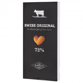 Шоколад горький с миндалем 72% SWISS ORIGINAL 100 г BUCHERON 160322