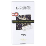 Шоколад горький с фисташками 72% 100 г BUCHERON 160330