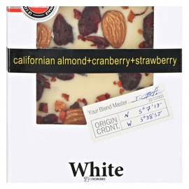 Шоколад белый с миндалем клюквой и клубникой 100 г BUCHERON 160337