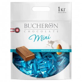 Шоколад молочный с миндалем 1 кг/4 кг BUCHERON MINI BUCHERON 160338