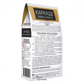 Напиток Каркаде имбирь и пряности в пакетиках 20 шт Polezzno 160402