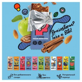 Батончик с протеином Интеллект миндаль яблоко корица Bite 160441